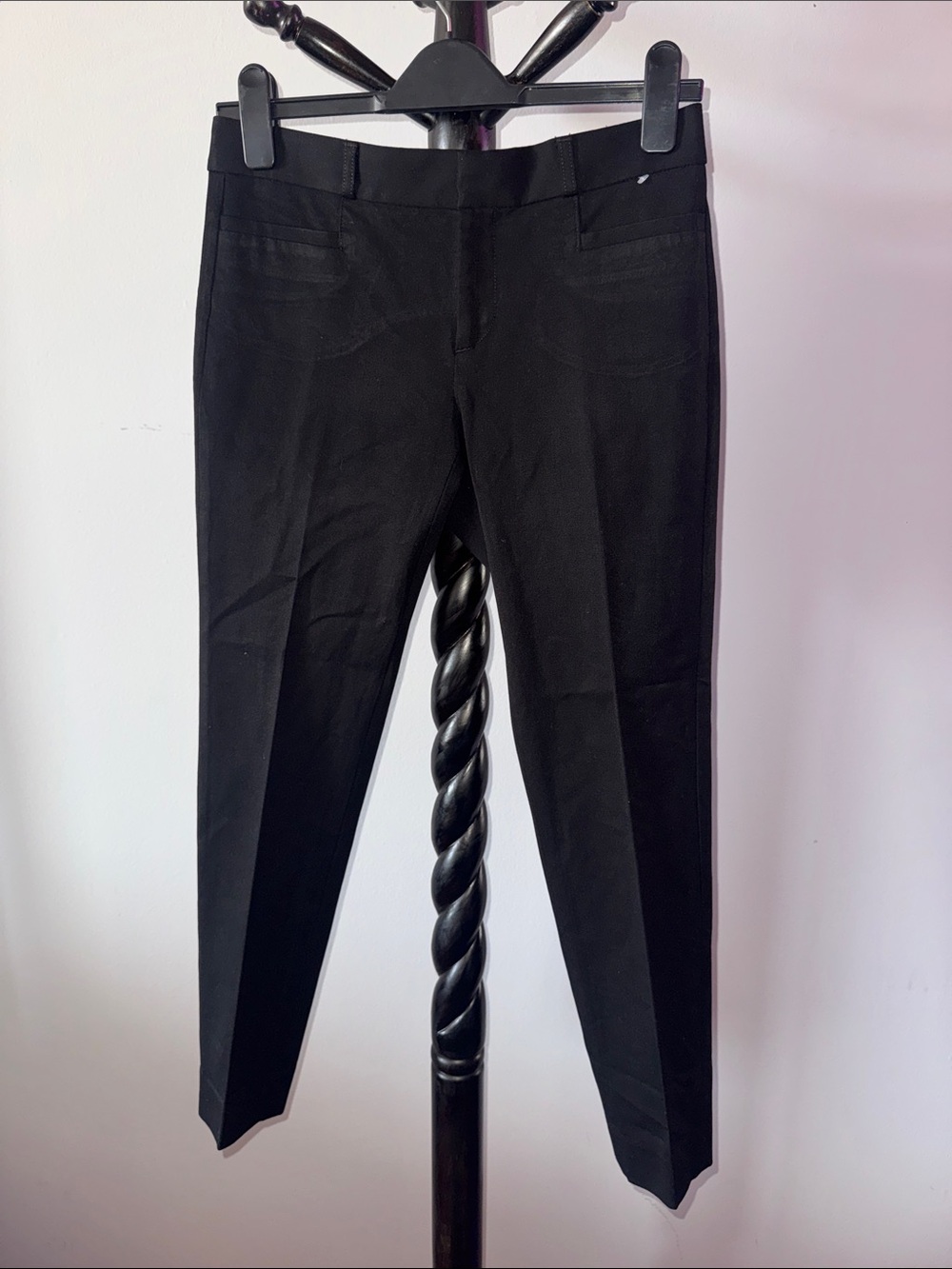 Banana Republic Black Women's Tailored Ankle Pants 7.1M